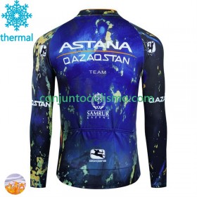 Maillot Invierno Termico Astana Qazaqstan 2024
